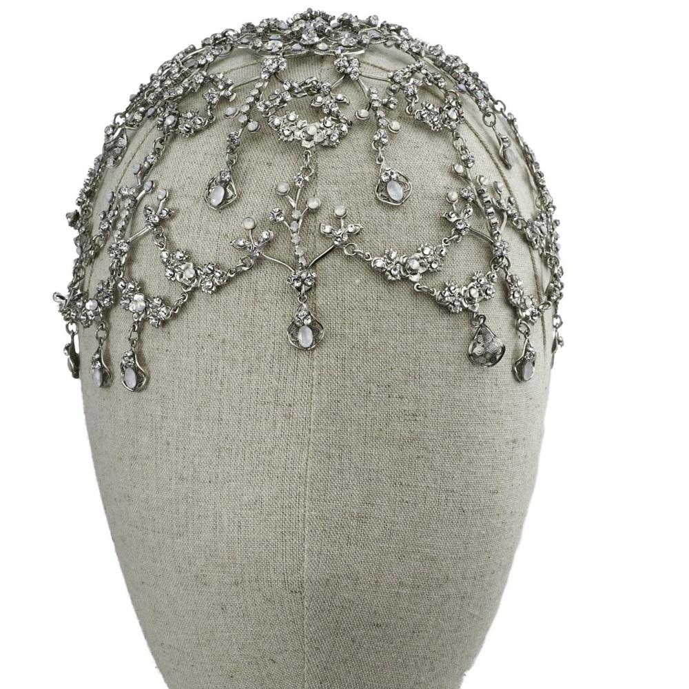 Maria Elena Jeweled Cap